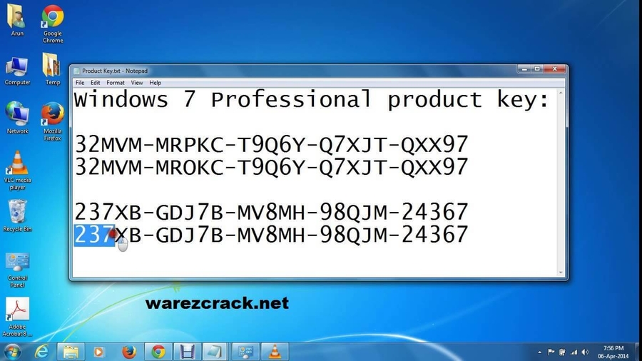 windows 7 ultimate key generator 2014